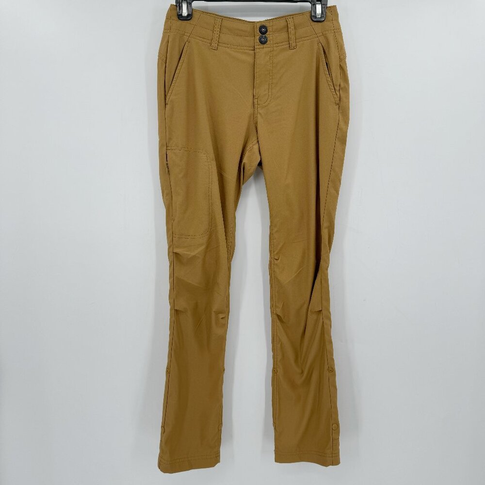 Prana Women's Straight Leg Pants in Camel Brown